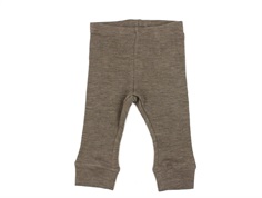 Name It walnut merino wool/silk leggings